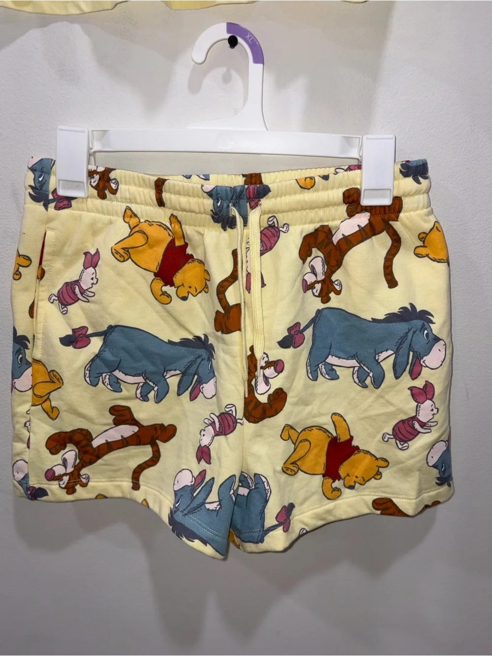 Disney Yellow Winnie-the-Pooh Hundred Acre Wood Pajama Set